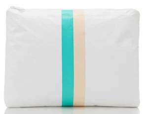 Aloha Mid Le Voyageur Pouch In Neon Turquoise<Women Cosmetic Bags | Hand Bags