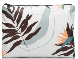 Aloha Mid Painted Birds Pouch In Cool<Women Toiletry Bags | Cosmetic Bags