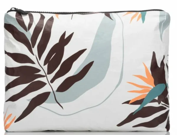 aloha_mid_painted_birds_p_0.webp Aloha Mid Painted Birds Pouch In Cool<Women Toiletry Bags | Cosmetic Bags