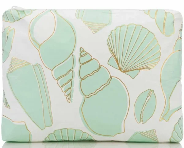 aloha_mid_sea_treasure_po_0.webp Aloha Mid Sea Treasure Pouch In Mint Women's<Women Toiletry Bags | Cosmetic Bags