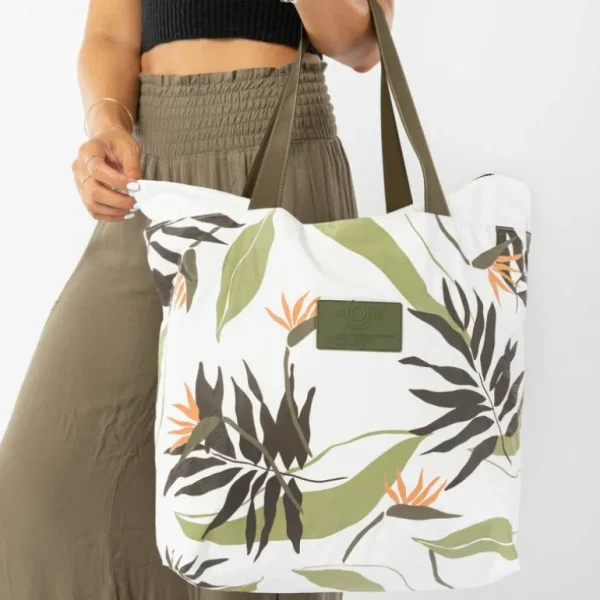 Aloha Painted Birds Day Tripper Luggage And Bags< Shopping Totes | Beach Bags