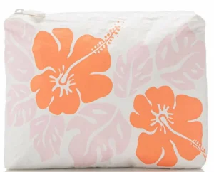 Aloha Small Big Island Hibiscus Pouch Women's<Women Toiletry Bags | Cosmetic Bags