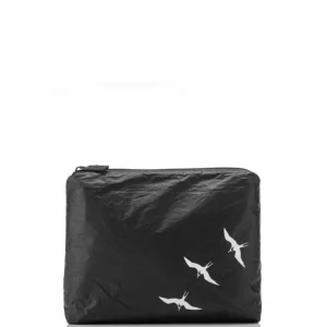 aloha_small_iwa_birds_pou_0.webp Aloha Small ʻIwa Birds Pouch In White/Black Womens Bags<Women Toiletry Bags | Cosmetic Bags