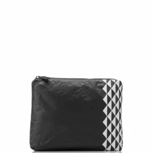 Aloha Small Kona Pouch In White/Black<Women Toiletry Bags | Cosmetic Bags