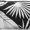 aloha_small_le_palm_pouch_0.webp Aloha Small Le Palm Pouch In White On Black Women's<Women Cosmetic Bags | Hand Bags