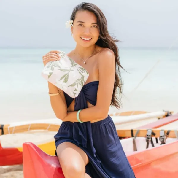 Aloha Small Tiare Ti Pouch In Blush<Women Cosmetic Bags | Hand Bags