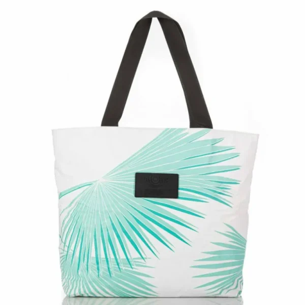 aloha_tropical_fan_palms__0.webp Aloha Tropical Fan Palms Day Tripper In Pool Luggage And Bags< Shopping Totes | Beach Bags