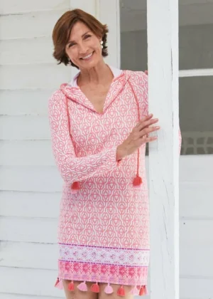 Cabana Life CabanaLife Hooded Coverup Women's<Women Beachwear | Tops