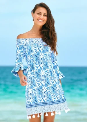 Cabana Life CabanaLife Off The Shoulder Dress<Women Beachwear | Dresses
