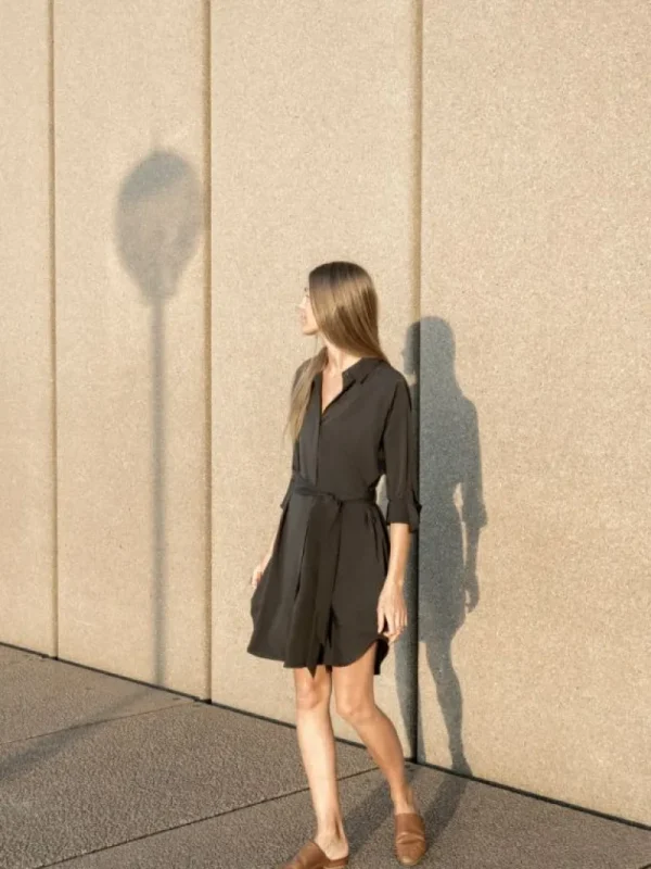 kosan_nanterre_shirt_dres_3.webp Kosan Travel Dresses Kosan Nanterre Shirt Dress Women's<Women Dresses