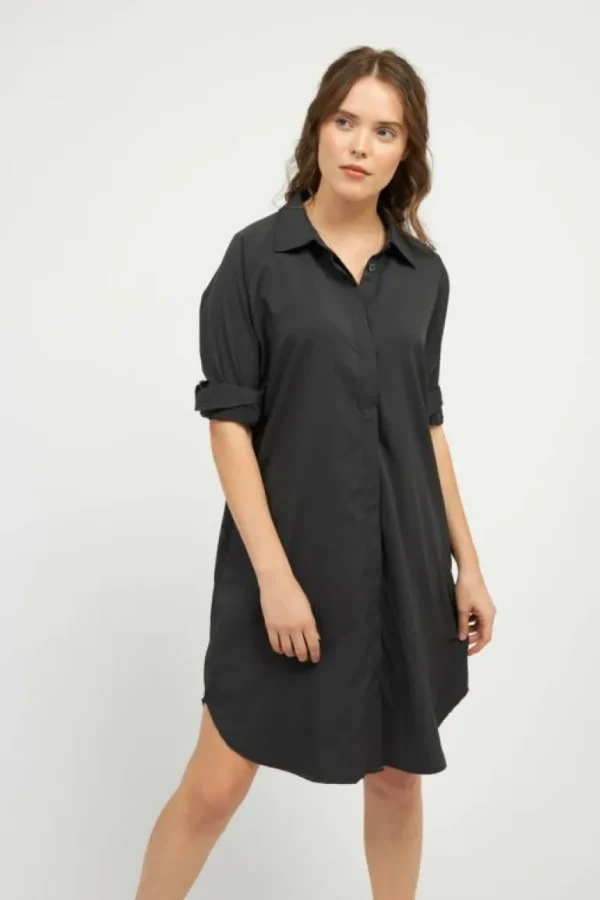 kosan_nanterre_shirt_dres_5.webp Kosan Travel Dresses Kosan Nanterre Shirt Dress Women's<Women Dresses