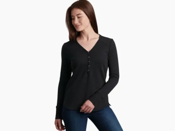 kuhl_khl_lola_henley_wome_0.webp Tops Kuhl KÜHL LOLA™ HENLEY Women's Long Sleeve Shirt<Women Tops