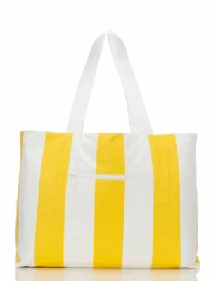 luggage_and_bags_aloha_ri_0.webp Aloha Luggage And Bags Riviera Grande Day Tripper In Citrus/White< Shopping Totes | Beach Bags