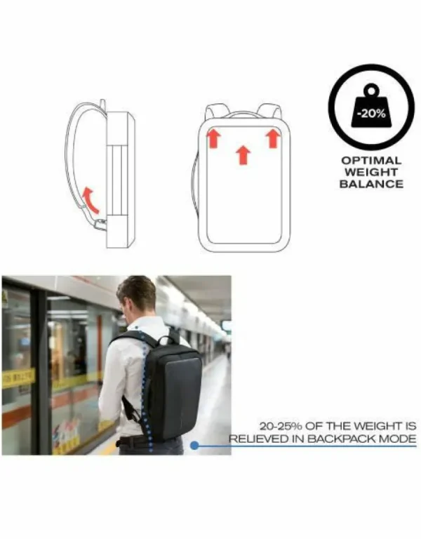 luggage_and_bags_xd_desig_8.webp Backpacks Luggage And Bags XD Design Bobby Bizz Anti-Theft Backpack & Briefcase< Backpacks | Day Bags