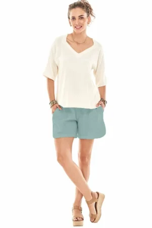 oh_my_gauze_shorty_shorts_0.webp Oh My Gauze! Shorty Shorts Women's<Women Shorts