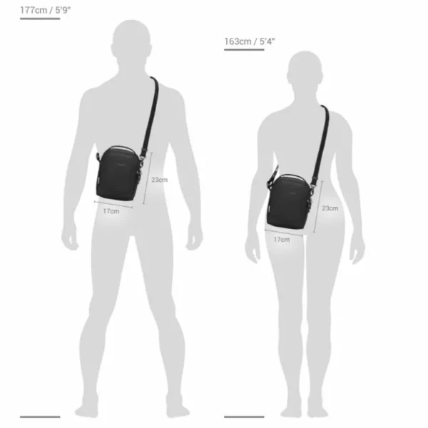 pacsafe_metrosafe_ls_econ_10.webp Pacsafe Metrosafe LS100 ECONYL® Anti-Theft Crossbody Bag< Day Bags | Travel Bags