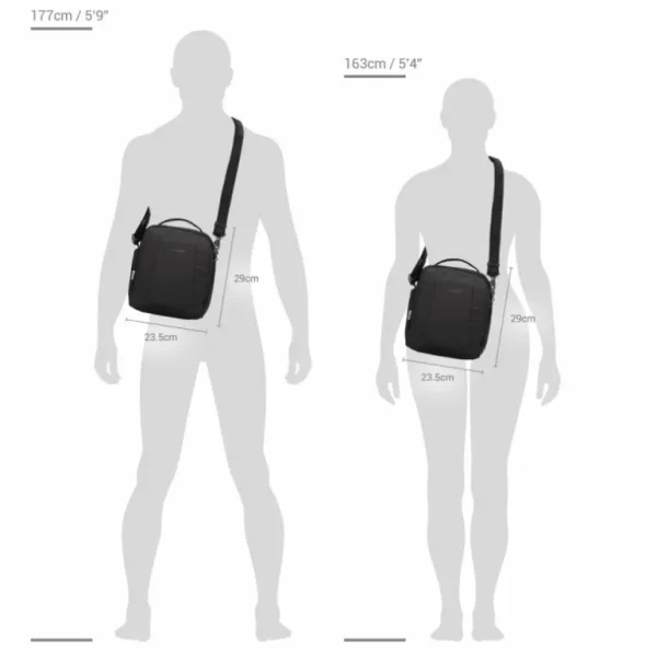 pacsafe_metrosafe_ls_econ_14.webp Pacsafe Metrosafe LS200 ECONYL® Anti-Theft Crossbody Bag< Day Bags | Travel Bags