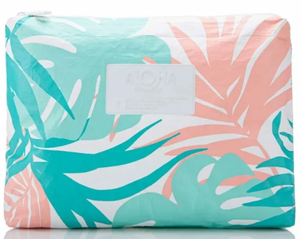 womens_aloha_mid_tropics__0.webp Aloha Women's Mid Tropics Pouch In POG<Women Toiletry Bags | Hand Bags