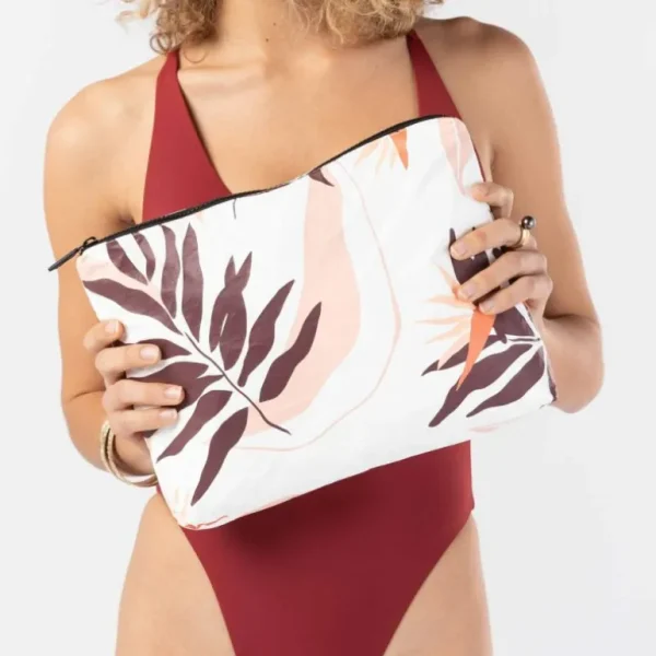 womens_bags_aloha_mid_pai_1.webp Aloha Womens Bags Mid Painted Birds Pouch In Warm<Women Toiletry Bags | Cosmetic Bags